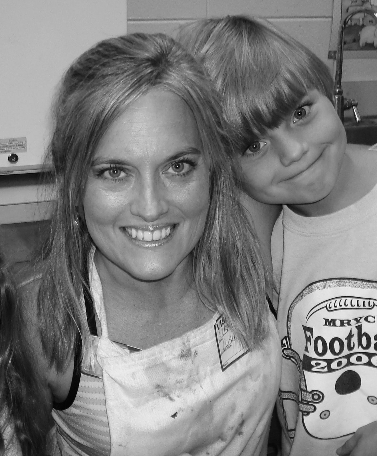 DeAnna Backel with her son